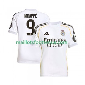 Maillot/Tenue Real Madrid Kylian Mbappé 9 Domicile 2025/2026